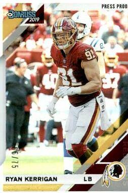 Ryan Kerrigan [Silver Die Cut Press Proof] #200