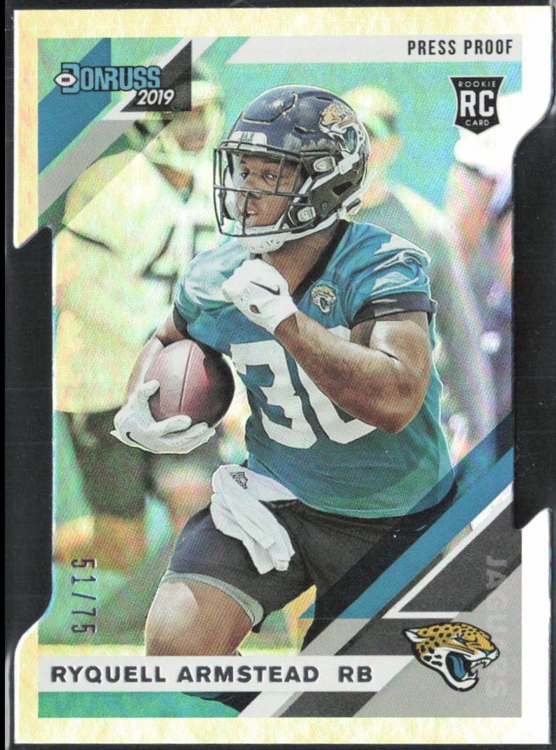 Ryquell Armstead [Silver Die Cut Press Proof] #251