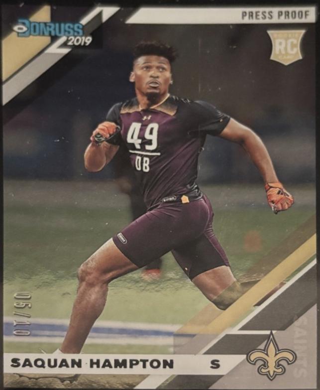 Saquan Hampton [Black Press Proof] #288