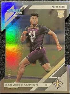 Saquan Hampton [Silver Die Cut Press Proof] #288
