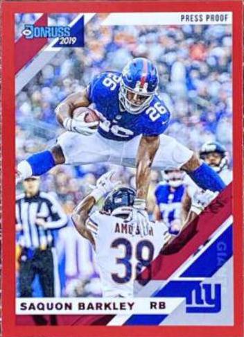 Saquon Barkley [Red Press Proof] #179