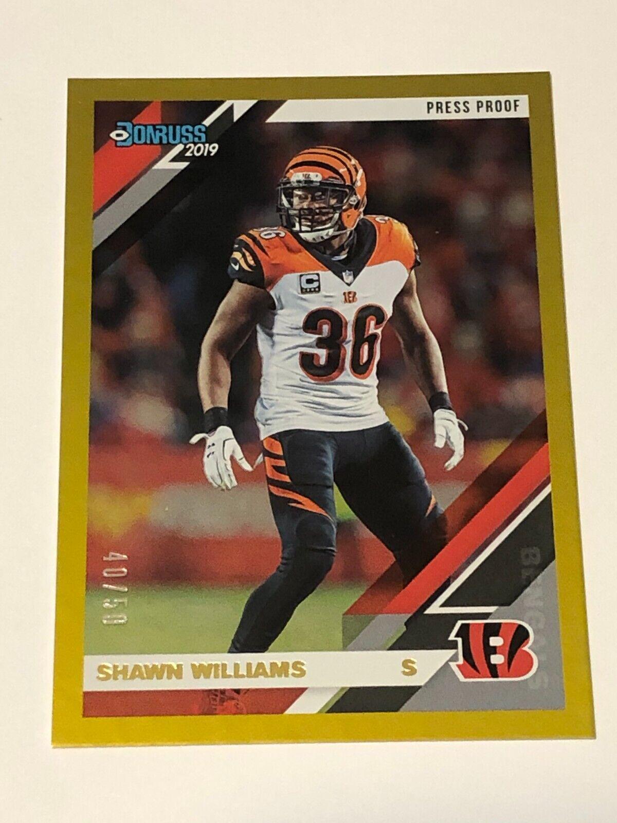 Shawn Williams [Gold Press Proof] #62
