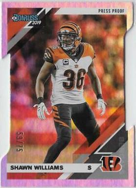 Shawn Williams [Silver Die Cut Press Proof] #62