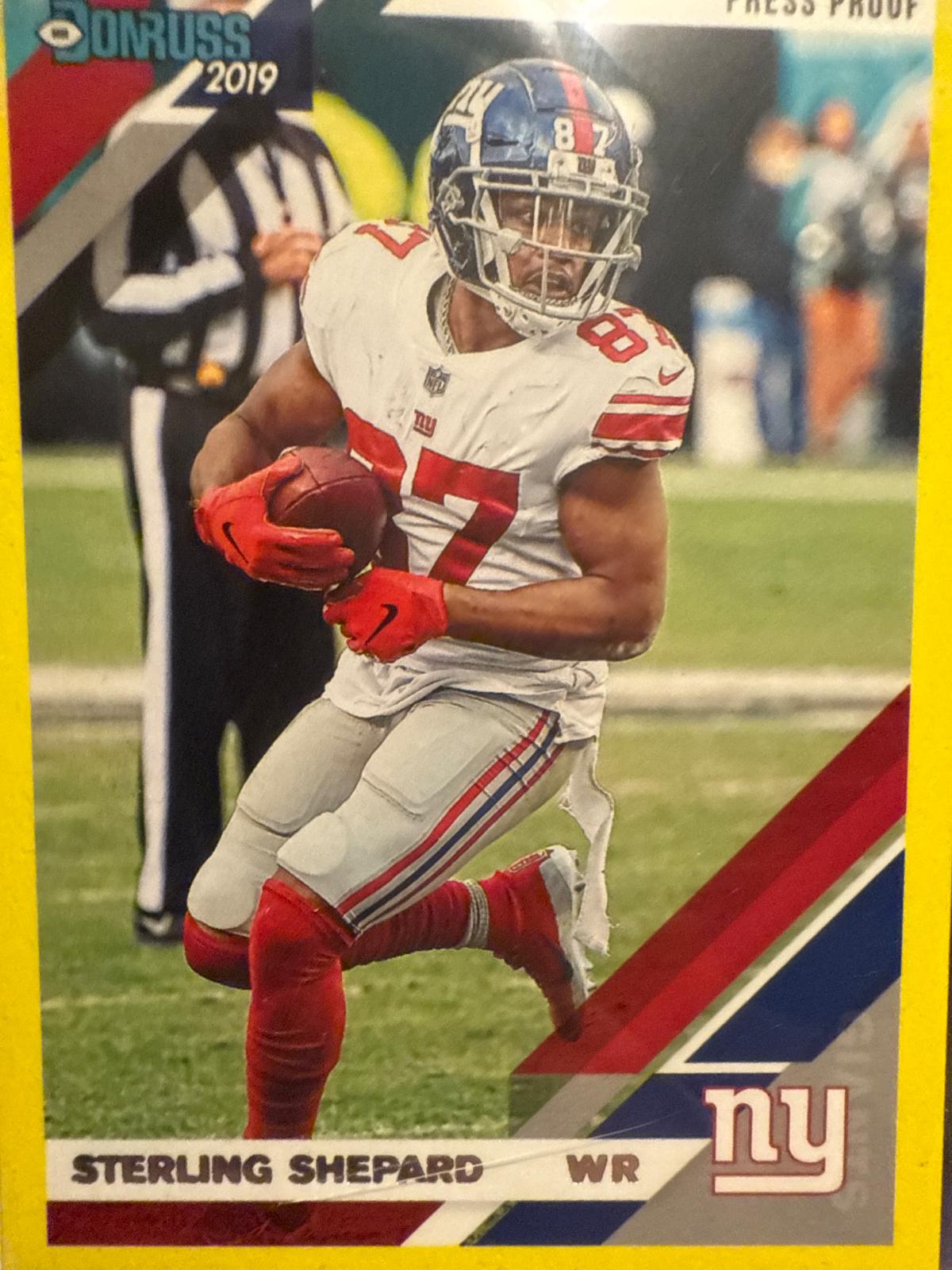 Sterling Shepard [Yellow Press Proof] #181