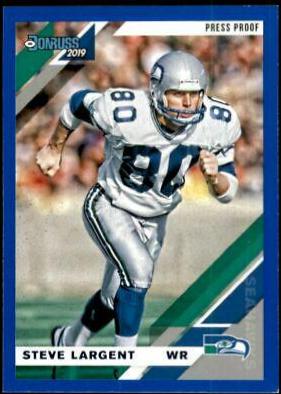 Steve Largent [Blue Press Proof] #234