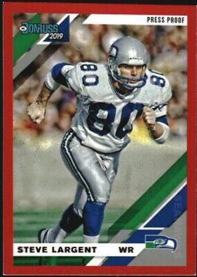Steve Largent [Red Press Proof] #234