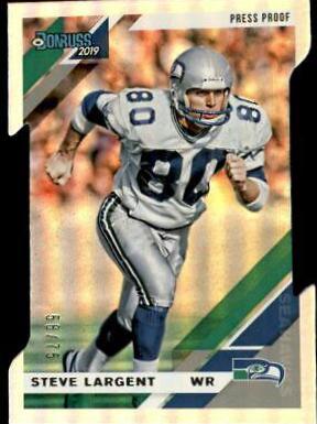 Steve Largent [Silver Die Cut Press Proof] #234