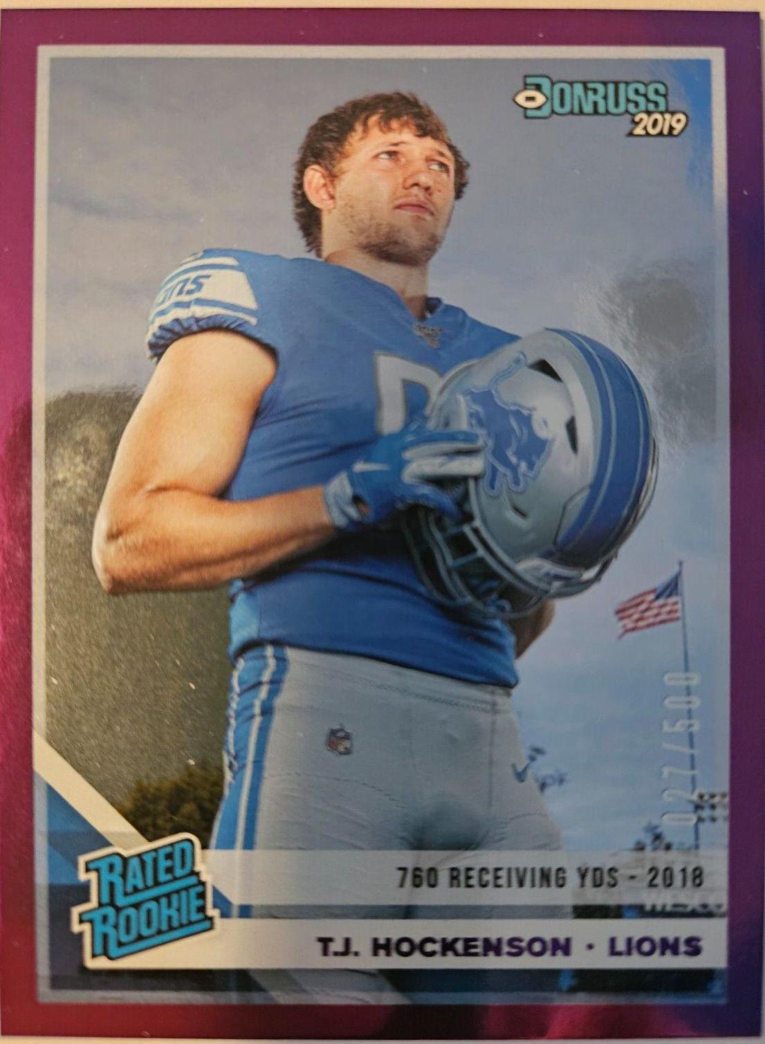 T.J. Hockenson [Season Stat Line] #321