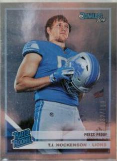T.J. Hockenson [Silver Press Proof] #321