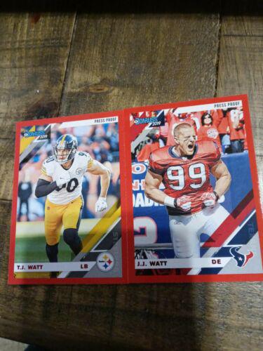 T.J. Watt [Red Press Proof] #216