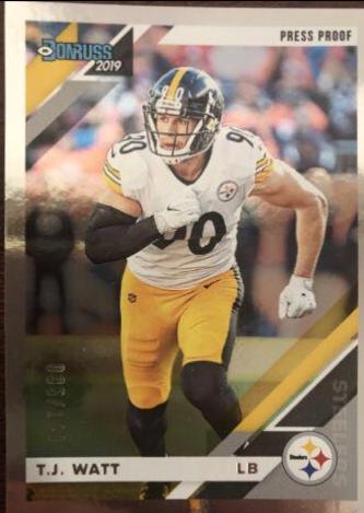 T.J. Watt [Silver Press Proof] #216