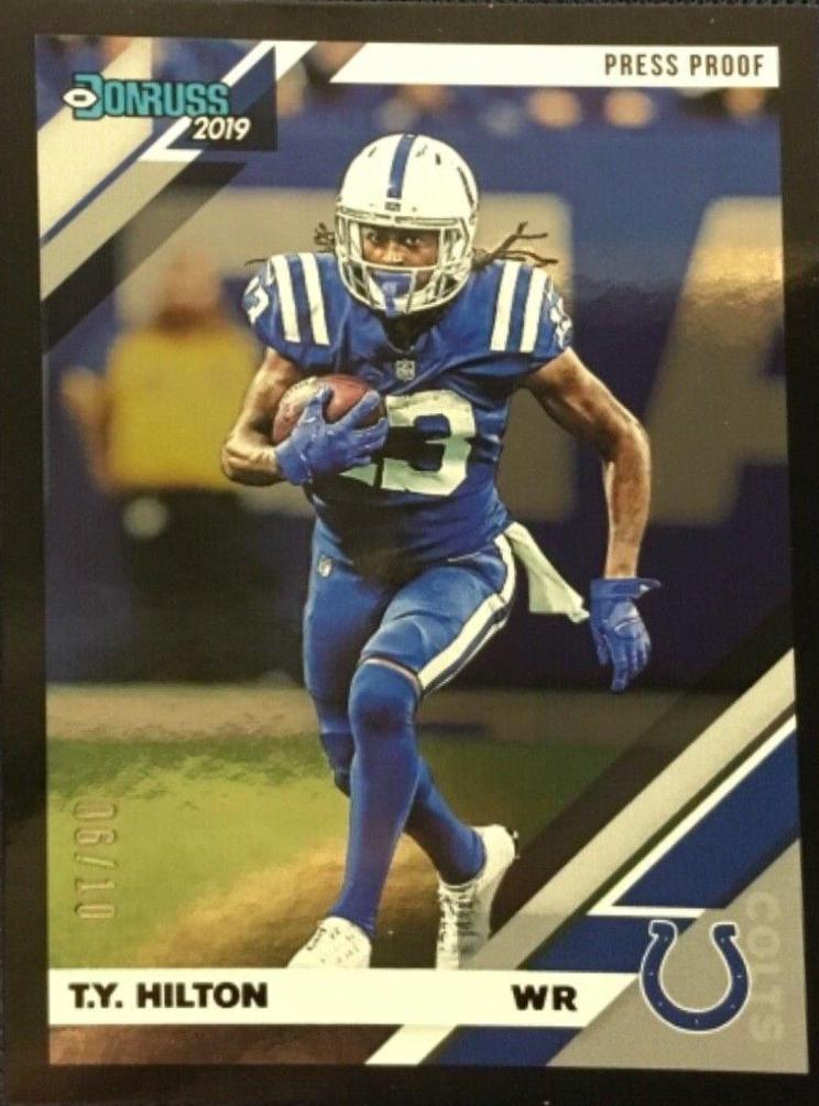 T.Y. Hilton [Black Press Proof] #116