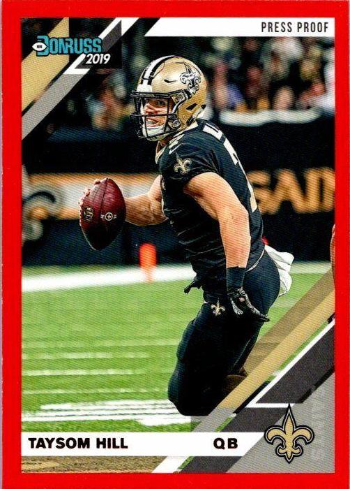 Taysom Hill [Red Press Proof] #174