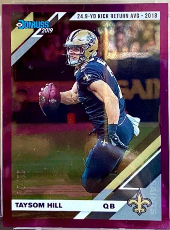 Taysom Hill [Season Stat Line] #174
