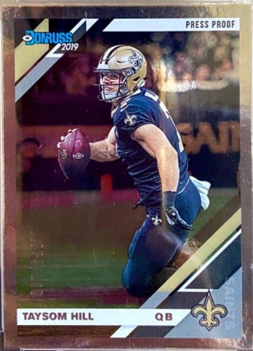 Taysom Hill [Silver Press Proof] #174