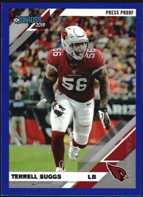Terrell Suggs [Blue Press Proof] #30