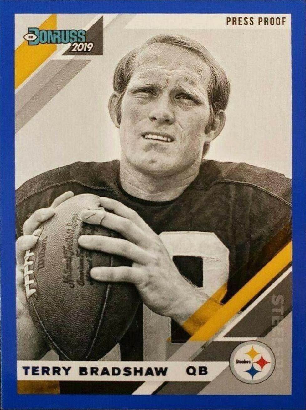 Terry Bradshaw [Blue Press Proof] #218