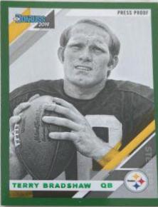 Terry Bradshaw [Green Press Proof] #218