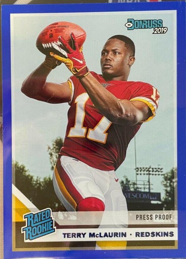 Terry McLaurin [Blue Press Proof] #329