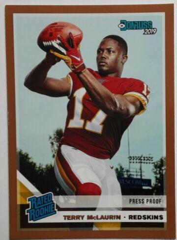 Terry McLaurin [Bronze Press Proof] #329