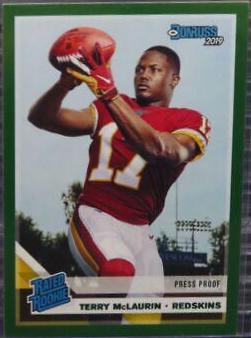 Terry McLaurin [Green Press Proof] #329