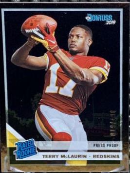 Terry McLaurin [Silver Press Proof] #329
