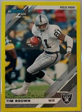 Tim Brown [Yellow Press Proof] #201