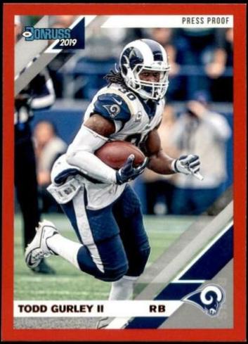 Todd Gurley II [Red Press Proof] #139