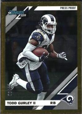 Todd Gurley II [Yellow Press Proof] #139