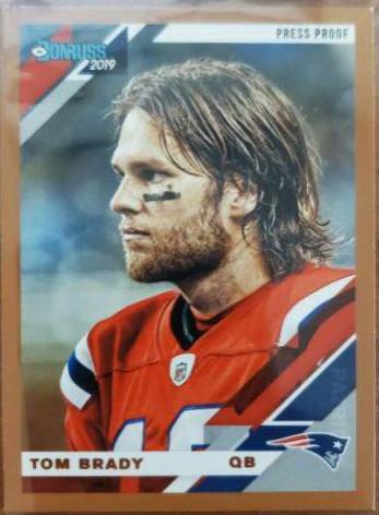 Tom Brady [Bronze Press Proof] #162