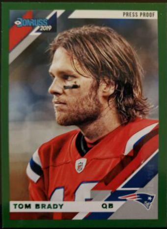 Tom Brady [Green Press Proof] #162