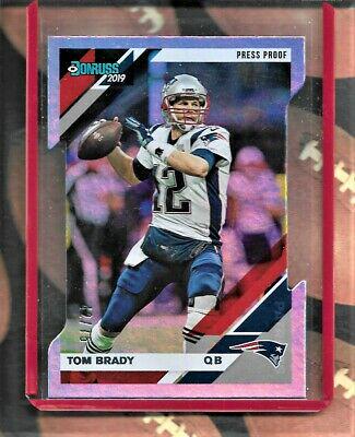 Tom Brady [Silver Die Cut Press Proof] #162