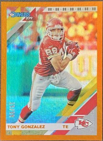 Tony Gonzalez [Yellow Press Proof] #8