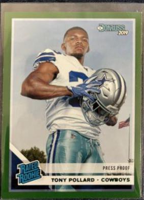 Tony Pollard [Green Press Proof] #337