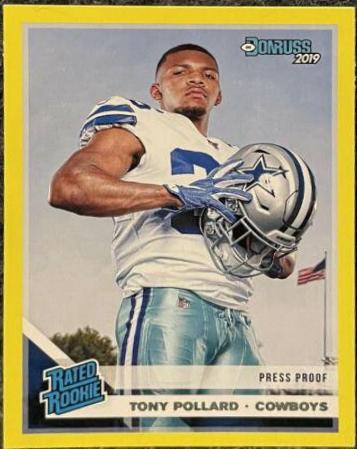 Tony Pollard [Yellow Press Proof] #337