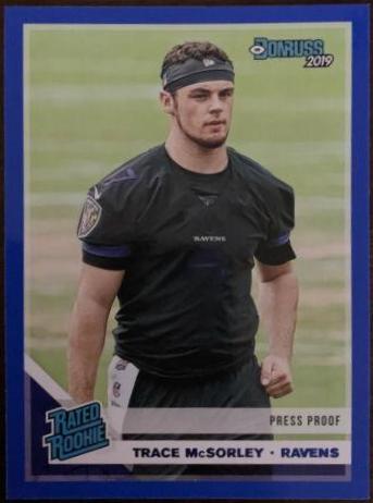 Trace McSorley [Blue Press Proof] #346