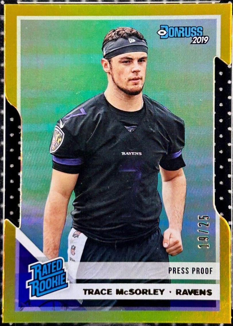 Trace McSorley [Gold Die Cut Press Proof] #346