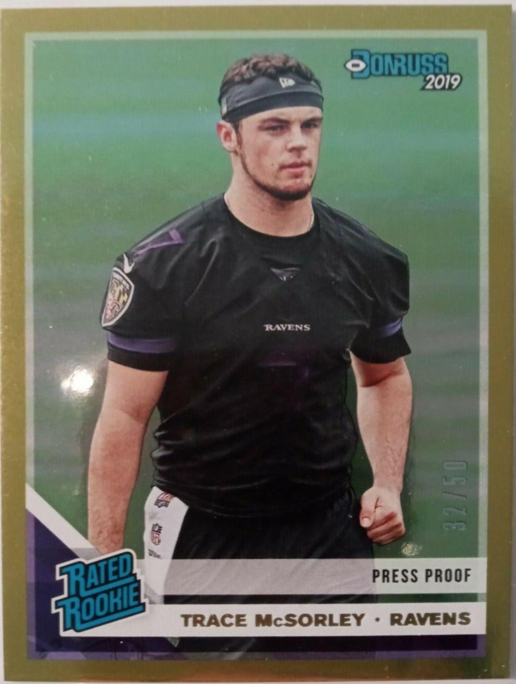 Trace McSorley [Gold Press Proof] #346