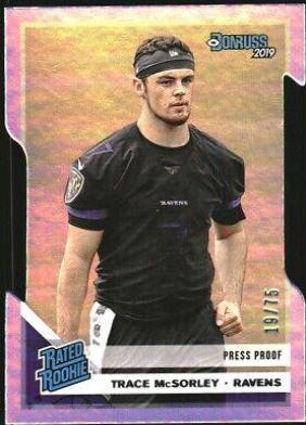 Trace McSorley [Silver Die Cut Press Proof] #346