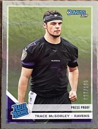 Trace McSorley [Silver Press Proof] #346