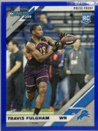 Travis Fulgham [Blue Press Proof] #294