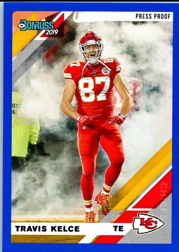Travis Kelce [Blue Press Proof] #2
