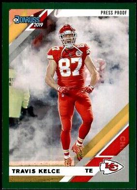 Travis Kelce [Green Press Proof] #2