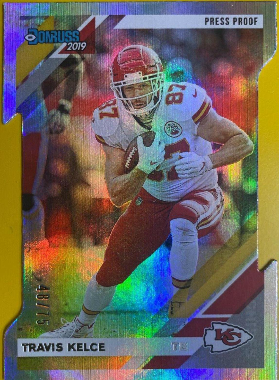 Travis Kelce [Silver Die Cut Press Proof] #2