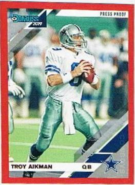 Troy Aikman [Red Press Proof] #81