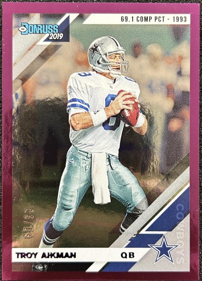 Troy Aikman [Season Stat Line] #81