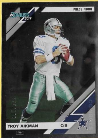 Troy Aikman [Silver Press Proof] #81
