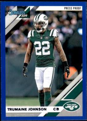 Trumaine Johnson [Blue Press Proof] #190