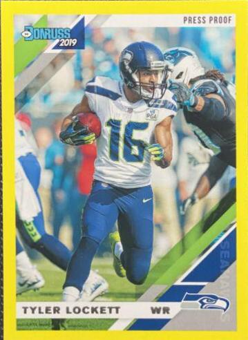 Tyler Lockett [Yellow Press Proof] #230