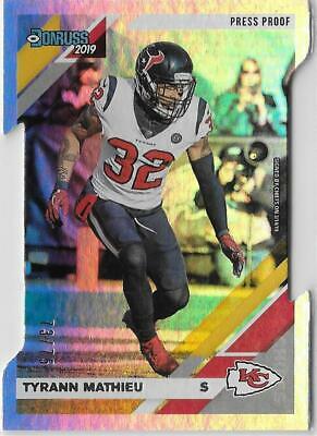 Tyrann Mathieu [Silver Die Cut Press Proof] #112